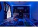 Unique bedroom with twin beds and superhero themed decorations, a fun and playful space at 7905 Golden Pond Cir, Kissimmee, FL 34747