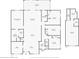 Detailed floor plan of a two-story home showcasing the layout of rooms, closets, and dimensions at 1007 Golf View Estates Dr, Orange City, FL 32763