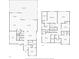 Detailed floor plan showing layout of rooms and features throughout the home at 13330 Panama Beach Ct, Orlando, FL 32827