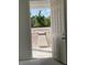 View through front door to construction site featuring bare front yard and road at 2467 Zuni Road, St Cloud, FL 34771