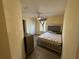 Cozy bedroom with hardwood floors and natural light from the window at 2530 Baykal Dr, Kissimmee, FL 34746