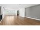 Upstairs loft with wood floors, recessed lighting, and a view of outdoor scenery at 4047 Isabella Cir, Windermere, FL 34786