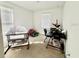 Bright bedroom featuring a large window, carpet flooring, and space for relaxation and personalization at 4520 Calvary Way, St Cloud, FL 34769