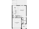 Layout of the home highlighting the kitchen, great room, garage, dining area, and foyer, offering an overview of the first floor at 5109 Forget Me Not Ave, Lake Hamilton, FL 33851