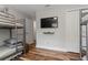 Bedroom with bunkbeds, tv, and closet at 550 Birch Ct, Altamonte Springs, FL 32714