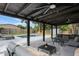 Inviting pool area with shaded lounge seating and stylish patio furniture at 550 Birch Ct, Altamonte Springs, FL 32714