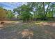 Backyard featuring lush, mature landscaping and a full wooden fence surrounding the property at 670 N Sparkman Ave, Orange City, FL 32763