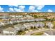 Expansive aerial view of a residential community featuring pools and neatly arranged homes at 9034 Stinger Dr, Davenport, FL 33896