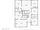 Well laid out second floor plan with four bedrooms, three bathrooms, and an upstairs Gathering room at 9034 Stinger Dr, Davenport, FL 33896