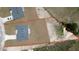 Expansive lot with defined property lines, showcasing the home's location and surrounding landscape at 13253 Sw 83Rd Cir, Ocala, FL 34473