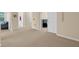 Upstairs hallway providing seamless transition between bedrooms and living spaces in the home at 23520 San Sebastian Ct, Sorrento, FL 32776