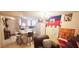 Bright kitchen features a marble island with bar seating and modern appliances at 2810 N Powers Dr # 59, Orlando, FL 32818