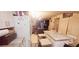 Open concept kitchen with island and bar seating at 2810 N Powers Dr # 59, Orlando, FL 32818