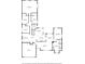 Detailed floor plan showcasing layout, room dimensions, and overall home design at 2850 Babylon Ct, Oviedo, FL 32765