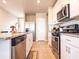 Beautiful kitchen featuring stainless steel appliances, granite countertops, and ample storage at 30498 Pintail Dr, Leesburg, FL 34748