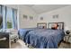 Shared ' bedroom features two twin beds, decor, and a large window at 344 Cadiz Loop, Davenport, FL 33837