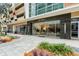 Inviting building entrance with well-maintained landscaping at 101 S Eola Dr # 812, Orlando, FL 32801