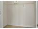 Walk-in closet with a simple design and ample shelving, providing efficient and organized storage solutions at 101 S Eola Dr # 812, Orlando, FL 32801