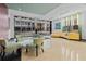 Modern lobby area with comfortable seating, glass tables, and city views at 101 S Eola Dr # 812, Orlando, FL 32801