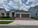 Modern single-story home featuring a two-car garage and well-maintained landscaping at 1016 Gloryland Ct, Sanford, FL 32771