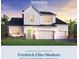 Striking two-story home showcasing modern farmhouse design with a three car garage and lush landscaping at 1059 Gloryland Ct, Sanford, FL 32771