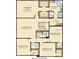 Second floor layout featuring an owner's suite, three additional bedrooms, a gameroom, and laundry room at 11456 Short Story St, Orlando, FL 32832