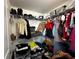 Functional walk-in closet with shelving, hanging rods, and ample storage for clothes and accessories at 11456 Short Story St, Orlando, FL 32832