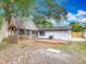 Backyard with gazebo and wooden deck at 1298 Scottsdale Dr, Ormond Beach, FL 32174