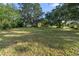 Expansive backyard featuring mature trees, lush grass, and a serene atmosphere perfect for recreation at 1415 Brumley Rd, Chuluota, FL 32766