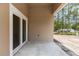 An unfinished patio at 2065 East Pkwy, Deland, FL 32724