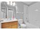 Bathroom featuring a white sink vanity and classic fixtures at 2288 Leland Ln, Casselberry, FL 32707