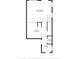 Detailed floor plan showcasing the layout of the living room, kitchen, and foyer at 2288 Leland Ln, Casselberry, FL 32707