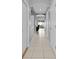 Bright hallway with tile floors and multiple doors leading to other rooms at 2288 Leland Ln, Casselberry, FL 32707