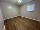 Clean bedroom with wood floors, a ceiling fan, and a window with blinds at 4109 Fairview Vista Pt # 315, Orlando, FL 32804