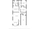 Detailed floor plan with bedrooms, baths, living room, and kitchen layout at 4561 Heritage Oak Dr, Orlando, FL 32808