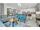 Open-concept living area showcasing seamless integration with the kitchen and dining spaces at 4983 Windermere Ave, Kissimmee, FL 34746