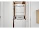 Convenient laundry room with a stacked washer and dryer at 510 Rum Run # 33 510, Davenport, FL 33837