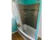 Modern shower with tile surround and a tub perfect for relaxing at 766 Canovia Ave, Orlando, FL 32804