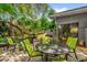 Charming patio with outdoor seating and lush greenery, perfect for entertaining or relaxing at 1632 Oriole Ave, Orlando, FL 32803