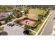 Aerial view of the community featuring a basketball court at 2126 Ridge Pointe Ln, Clermont, FL 34715