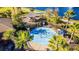Gathering fun splash pad and playground area next to the lake for outdoor enjoyment at 2417 Annacella Ave, Kissimmee, FL 34741