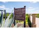 Welcome sign to the Twin Lakes Dock at Live Oak Lake at 2604 Meadowedge Loop, St Cloud, FL 34772