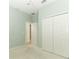 Bedroom featuring carpet, ceiling fan, and closet for storage at 2752 Bellewater Pl, Oviedo, FL 32765