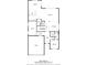 Detailed floor plan showing the layout of the kitchen, living room, bedrooms, and bathrooms at 3294 Hanging Tide St, Winter Garden, FL 34787