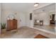 Open entryway with view of the dining room and hardwood floors at 417 Carvell Dr, Winter Park, FL 32792