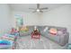 Spacious bedroom featuring comfortable seating, plush carpeting and plenty of room for activities at 4432 Seven Canyons Dr, Kissimmee, FL 34746