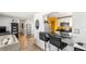 The breakfast bar has sleek granite counter tops and stainless steel appliances at 4465 Ring Neck Rd # C, Orlando, FL 32808