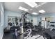 Well-equipped gym with modern weight machines and fitness equipment at 5300 S Atlantic Ave # 16-505, New Smyrna Beach, FL 32169