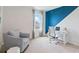 Inviting home office space with natural light, neutral tones, and a dedicated work area at 2155 Kalin Way, Tavares, FL 32778