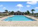 Resort-style pool with ample lounge seating and a covered pavilion offers a luxurious outdoor experience at 3629 Vega Creek Dr, St Cloud, FL 34772